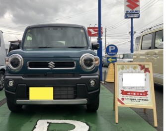 Ｔ様　ハスラーのご納車おめでとうございます！